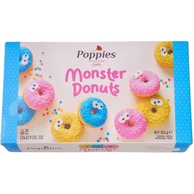 Донатсы ассорти Monster Poppies Бельгия 324г-0}