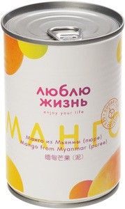 Пюре из спелого манго 450г