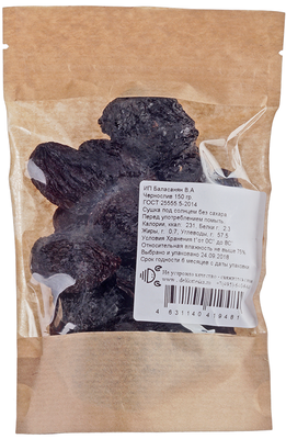 Чернослив сушеный на солнце без косточки Армения 150г-1}