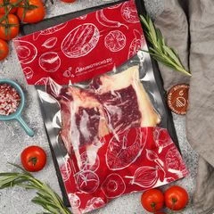 Стейк из мраморной говядины Нью-Йорк от Шефа ~500г