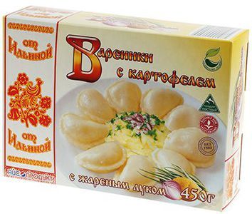 Вареники с картофелем и жареным луком 450г
