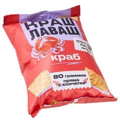 Чипсы из лаваша Краш Лаваш Краб 80г
