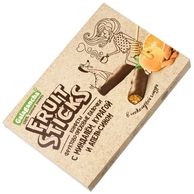 Конфеты с курагой, миндалем и цукатами апельсина 175г -1}