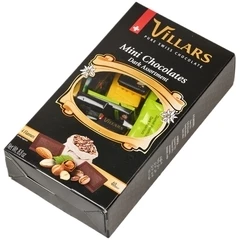 Шоколад Ассорти в мини-плитках горький и темный Villars Швейцария 250г