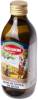 Масло Salvadori оливковое рафинированное Olio di Sansa 500мл -1}