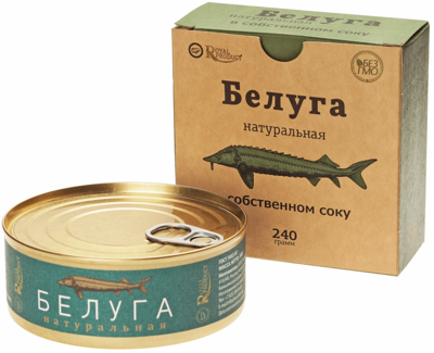 Белуга натуральная Премиум 240г-0}