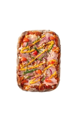 Пицца римская на Бородинском тесте с окороком Ice Zotman 470г-0}