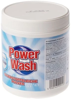 Отбеливатель для белых вещей Power Wash 600г-1}