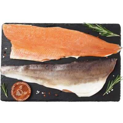 Филе горбуши на коже ~650г-0}