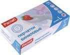 Перчатки виниловые Paclan