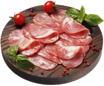 Колбаса Салями Миланская сыровяленая полусухая охлажденная 100г-0}