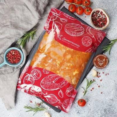 Шашлык из цыпленка маринованный от Шефа ~1кг-1}