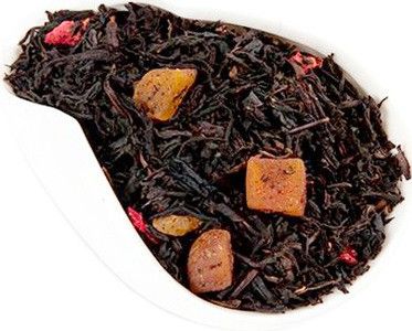 Чай черный Клубника и Дыня 100г