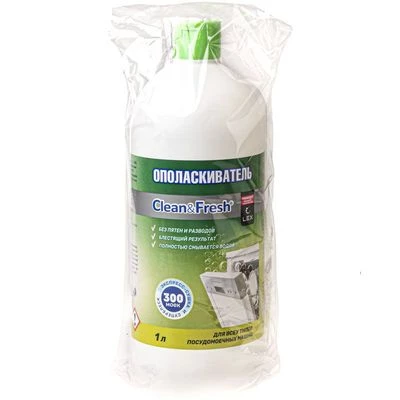 Ополаскиватель для посудомоечных машин Clean&Fresh 1л-0}