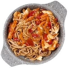 Соба с курицей и овощами Asime 280г