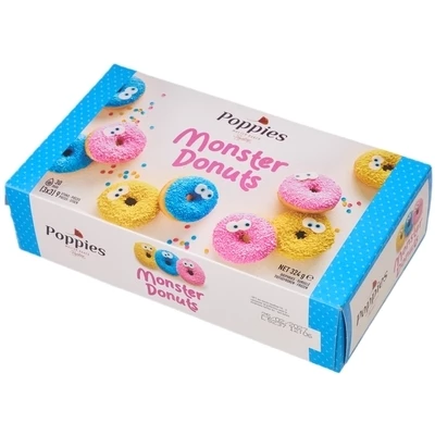 Донатсы ассорти Monster Poppies Бельгия 324г-1}