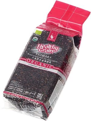 Рис черный органический длиннозерный шелушеный неполированный Таиланд 1кг-1}