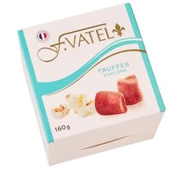 Конфеты трюфель с хрустящими криспи cо вкусом попкорна Франция 160г