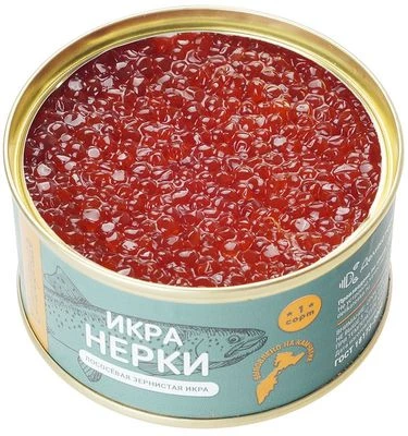 Икра красная нерки 140г -1}