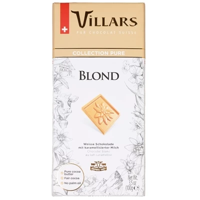 Шоколад белый Blond Pure 100г -0}