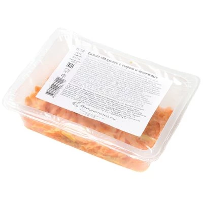 Салат морковь с сыром и чесноком Деликатеска 200г-1}