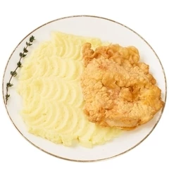 Куриное филе в сырном кляре с картофельным пюре Деликатеска 270г