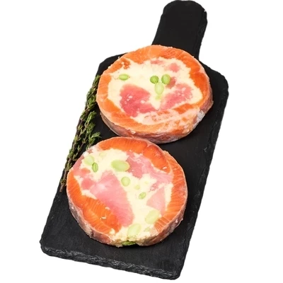 Рулет из форели с тунцом и сыром Деликатеска ~450г-0}