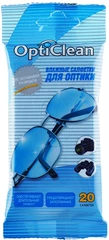 Салфетки влажные для оптики 20шт