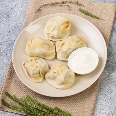 Манты по-восточному со сметаной Деликатеска 290г-1}