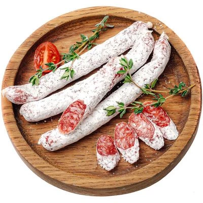 Колбаски сыровяленые Mini Fuet Охота из зайца Деликатеска 80г-0}