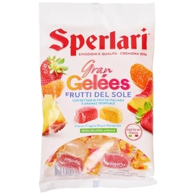 Мармелад желейно-фруктовый Frutti Del Sole Италия Sperlari 175г-0}