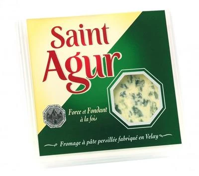Сыр Сент Агюр с голубой плесенью, 125г-0}