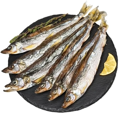 Корюшка зубатка вяленая Охотская ~150г-0}