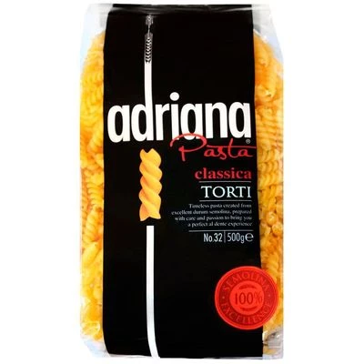 Макаронные изделия № 32 Exclusive завитушки Adriana Чехия 500г-0}
