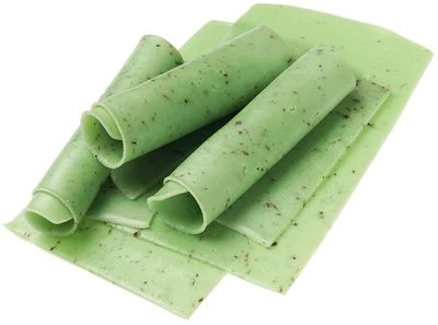 Сыр Песто зеленый нарезка 50% жир. 150г-0}