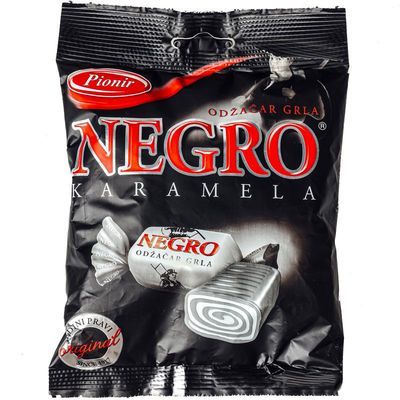 Конфеты жевательные Negro Karamela 100г - купить в Москве по выгодной ...