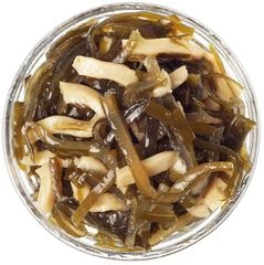 Морская капуста маринованная с кальмаром командорским подкопченным в масле Дальпико 300г