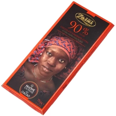 Шоколад горький 90% какао Zaini Италия 75г-1}