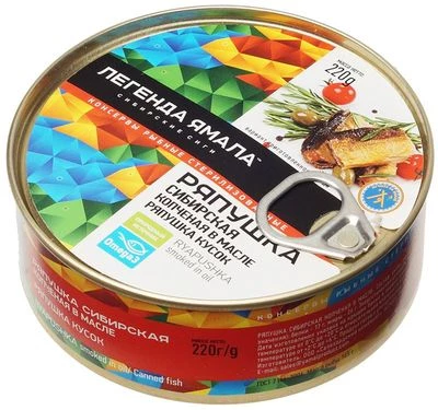 Ряпушка копченая в масле 227г-0}