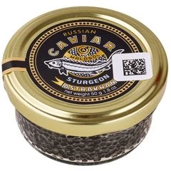Икра черная осетровая 50г