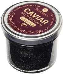 Икра черная осетровых рыб паюсная Деликатеска 100г
