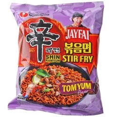 Лапша быстрого приготовления Шин стир-фрай Том ям Корея 130г
