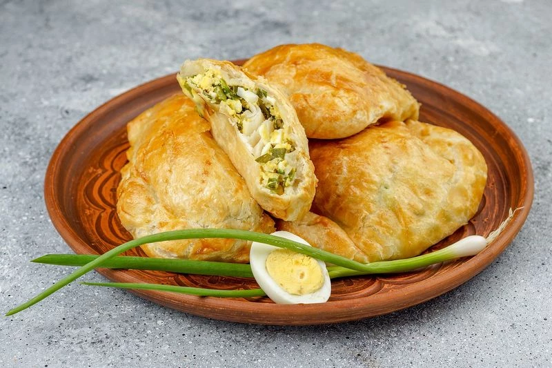 Треска в слоеном тесте