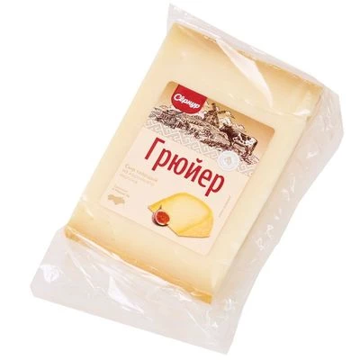 Сыр полутвердый Грюйер 50% жир. 150г-1}