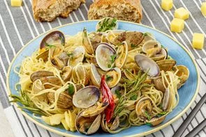 Паста с морским петушком