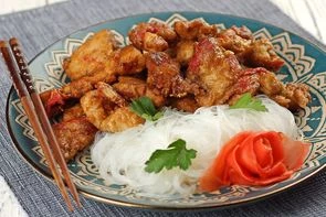 Пряная индейка в азиатском стиле