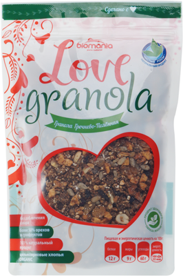 Гранола Love Granola гречнево полбяная