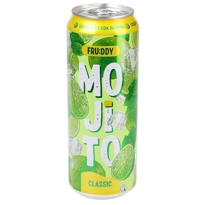 Напиток сильногазированный Фрудди Мохито Классик 450мл-0}