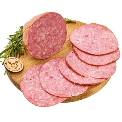 Колбаса сервелат варено-копченый Купеческий Деликатеска ~500г-0}