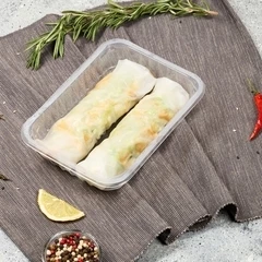 Спринг-ролл Унаги с угрем горячего копчения от Шефа 200г